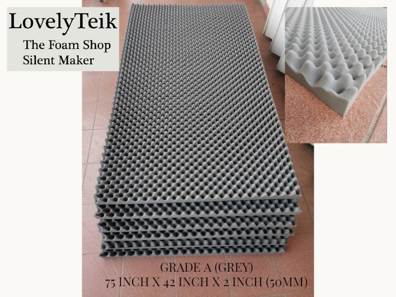 Egg Crate Acoustic Foam Silent Maker The Foam Shop Msia