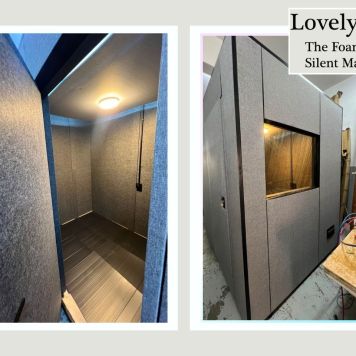 Portable Soundproofing Booth by LovelyTeik The Foam Shop Malaysia