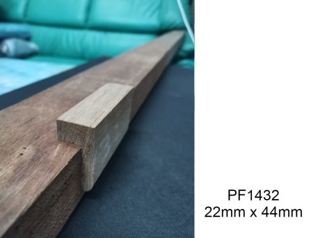 PF1432 Wood Moulding Wainscot Cap Resized
