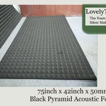 Pyramid Acoustic Foam By LovelyTeik