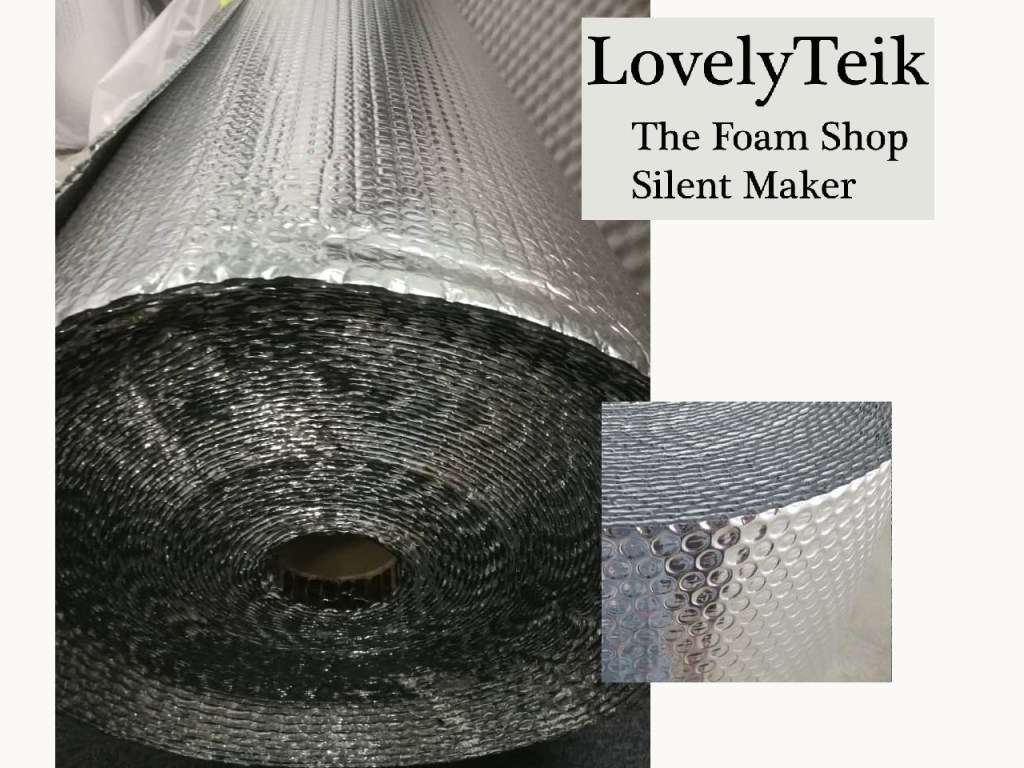 Aluminium Foil Bubble Roof Insulation The Foam Shop Msia