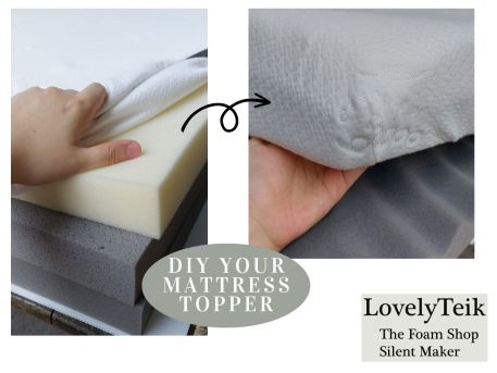 Knitted Mattress Cover by LovelyTeik The Foam Shop