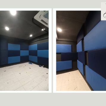 Harmony Style Acoustic Panel Dual Colors by LovelyTeik The Foam Shop