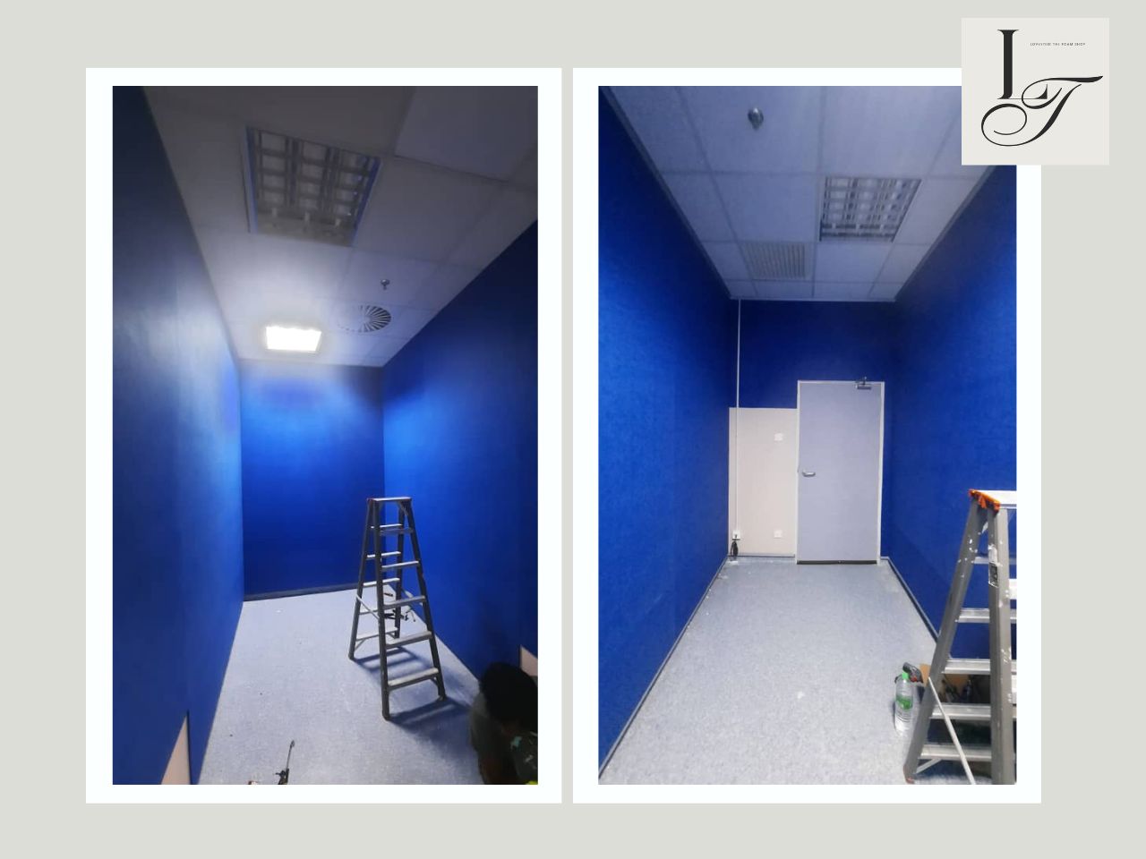 Meeting Room with Polyester Fiber Panel by LovelyTeik The Foam Shop Malaysia