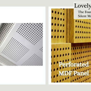 Perforated MDF Acoustic Panel by LovelyTeik The Foam Shop Malaysia