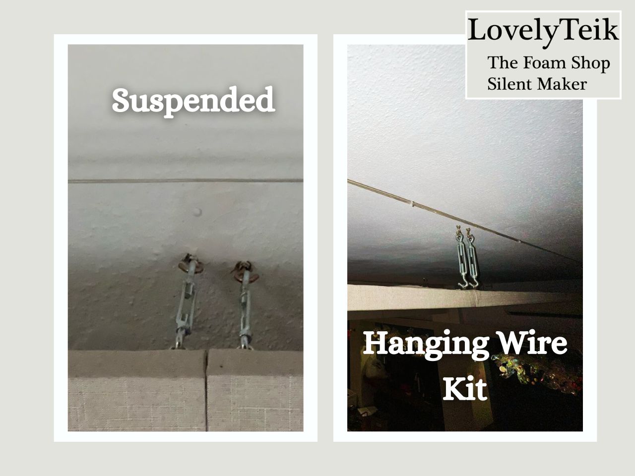 Suspended Fabric Acoustic Ceiling Panel - Image 4