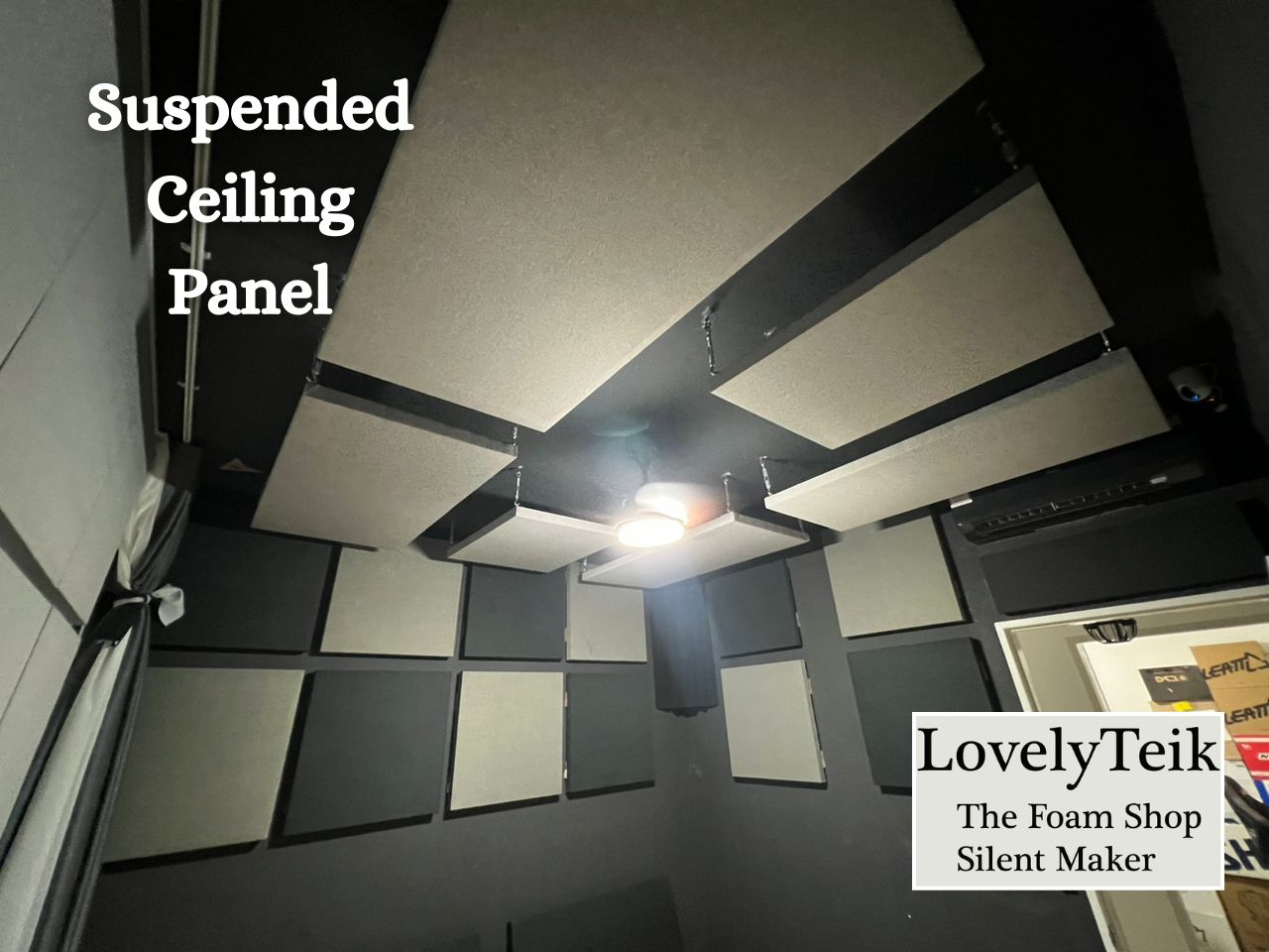 Suspended Fabric Acoustic Ceiling Panel - Image 2